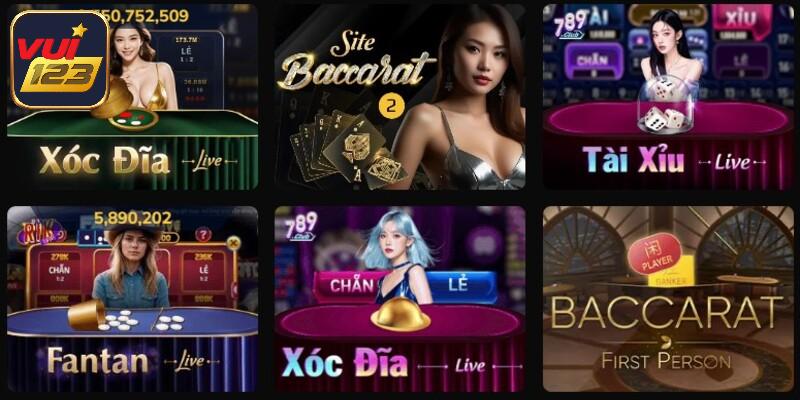 Giới thiệu tổng quan thông tin chung về Live Casino Vui123