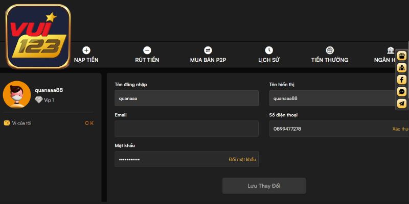 Hướng dẫn đăng ký Vui123 chi tiết từ A - Z cho tân binh