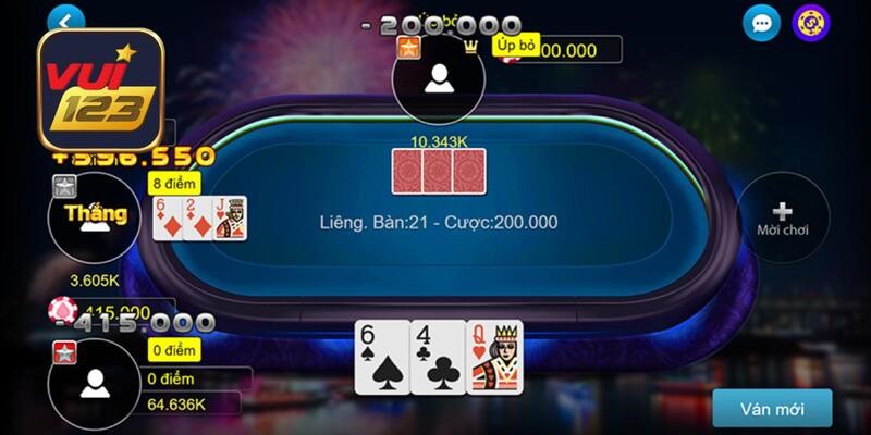 Nguyên tắc chơi Liêng Vui123 cơ bản