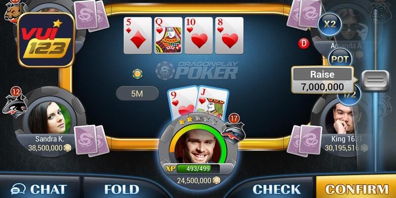 Tham gia chơi Poker Vui123 với 5 bước